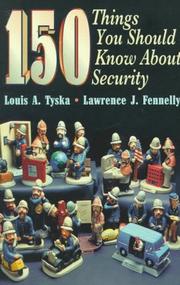 Cover of: 150 things you should know about security