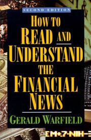 Cover of: How to read and understand the financial news