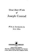 Cover of: Great Short Works of Joseph Conrad by Joseph Conrad