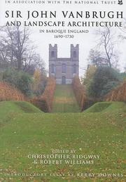 Sir John Vanbrugh and landscape architecture in Baroque England, 1690-1730