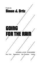 Cover of: Going for the rain by Simon J. Ortiz