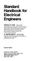 Cover of: Standard Handbook for Electrical Engineers by Donald G. Fink, John M. Carroll