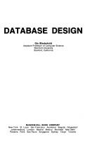 Cover of: Data Base Design (McGraw-Hill computer science series)