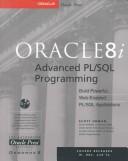 Oracle8i advanced PL/SQL programming by Scott Urman