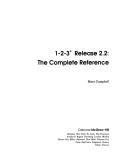 Cover of: 1-2-3 Release 2.2: Complete Reference