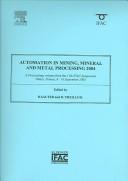 Automation in mining, mineral and metal processing 2004 (MMM'04) : a proceedings volume from the 11th IFAC symposium, Nancy, France, 8-10 September 2004