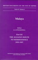 Cover of: Malaya | A. J. Stockwell