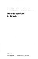 Cover of: Health services in Britain