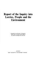 Report of the Inquiry into Lorries, People and the Environment