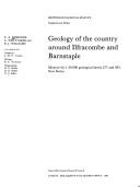 Geology of the country around Ilfracombe and Barnstaple : memoir for 1:50,000 geological sheets 277 and 293, new series