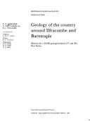 Cover of: Geology of the country around Ilfracombe and Barnstaple, by E.A. Edmonds [and others]