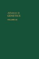 Advances in genetics. Vol.20