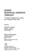 Cover of: Inside rational-emotive therapy: a critical appraisal of the theory and therapy of Albert Ellis