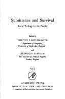 Subsistence and survival : rural ecology in the Pacific