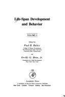 Cover of: Life-Span Development and Behavior (Volume 3)