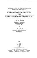 Microbiological methods for environmental biotechnology