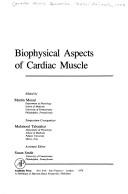 Biophysical aspects of cardiac muscle