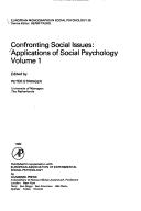 Confronting social issues : applications of social psychology