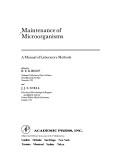 Cover of: Maintenance of microorganisms: a manual of laboratory methods