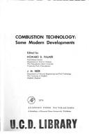 Combustion technology : some modern developments