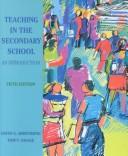 Cover of: Teaching in the secondary school: an introduction