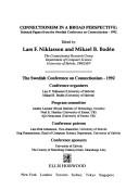 Connectionism in a broad perspective : selected papers from the Swedish Conference on Connectionism, 1992