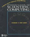 Introduction to Scientific Computing by Charles F. Van Loan