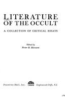 Cover of: Literature of the occult ; a collection of critical essays