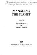 Managing the planet