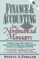 Cover of: Finance & accounting for nonfinancial managers by Steven A. Finkler