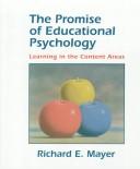 Cover of: The promise of educational psychology: learning in the content areas