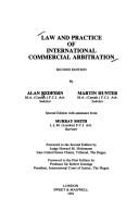 Law and practice of international commercial arbitration by Alan Redfern
