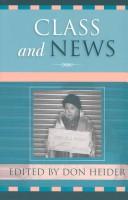 Cover of: Class and news
