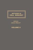 Methods in cell biology. Vol.10