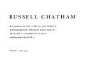Cover of: Russell Chatham