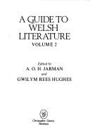 Cover of: A Guide to Welsh Literature