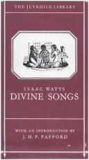 Divine songs attempted in easy language for the use of children