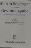Cover of: Gesamtausgabe, Ln, Bd.55, Heraklit
