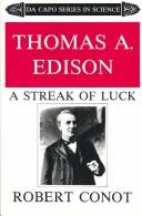 Cover of: Thomas A. Edison: a streak of luck