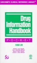 Cover of: Drug Information Handbook - Pocket Edition