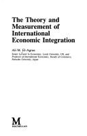 Cover of: theory and measurement of international economic development