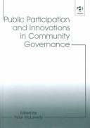 Public participation and innovations in community governance