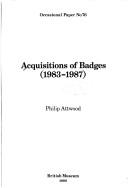 Acquisitions of badges (1983-1987)