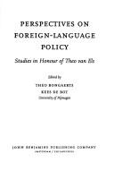 Cover of: Perspectives on foreign-language policy: studies in honor of Theo van Els