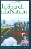 Cover of: In Search of a Nation: Histories of Authority & Dissidence in Tanzania (Eastern African Studies)