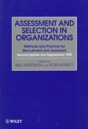 Cover of: Assessment and Selection in Organizations: Methods and Practice for Recruitment and Appraisal (Assessment & Selection in Organizations)