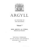 Argyll : an inventory of the monuments