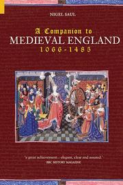 Cover of: A Companion to Medieval England 1066-1485 (Revealing History)