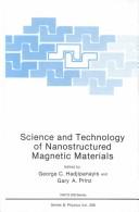 Science and technology of nanostructured magnetic materials