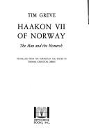 Haakon VII of Norway by Thomas K. Derry, Tim Greve